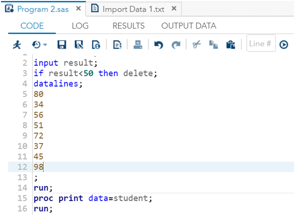 if then statements in sas