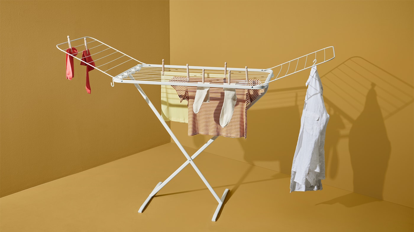 ikea laundry rack