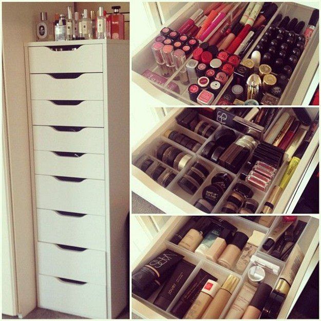 ikea makeup drawer organizer