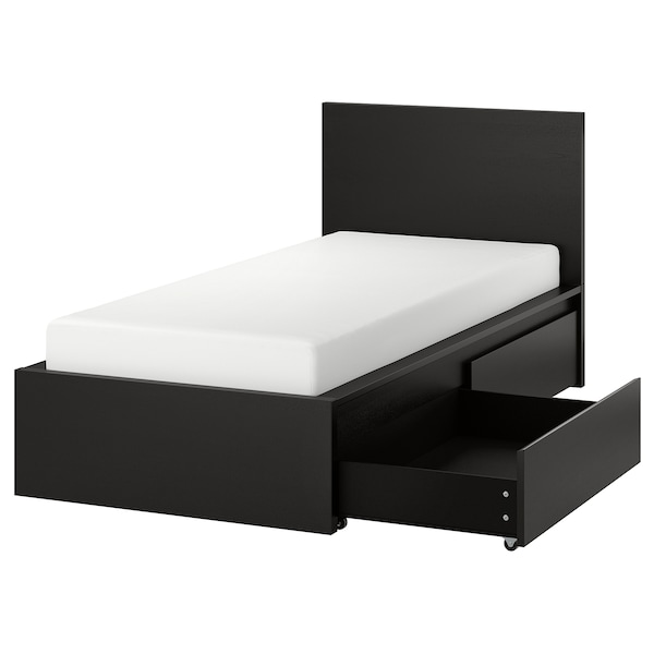 ikea single bed with storage