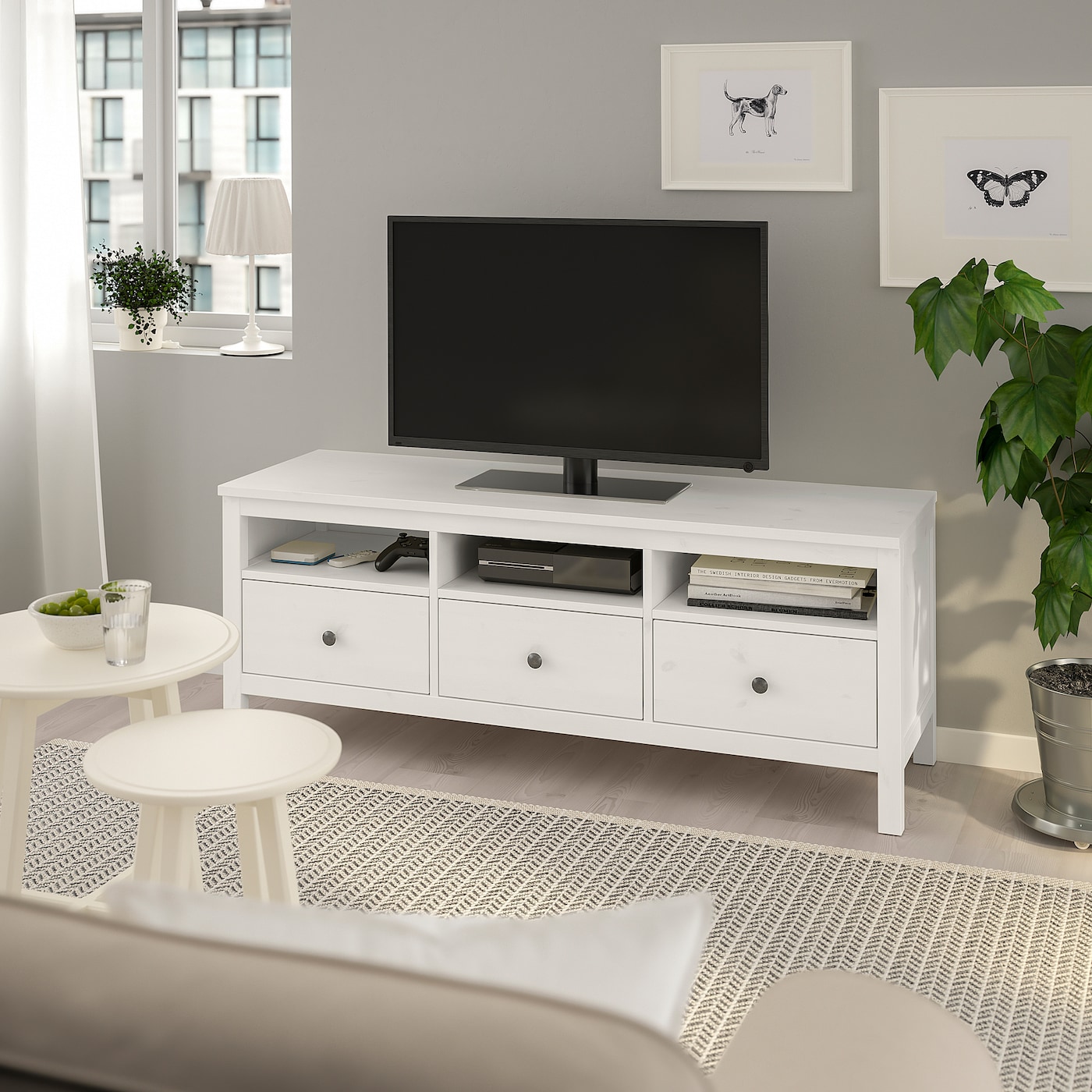 ikea white television units