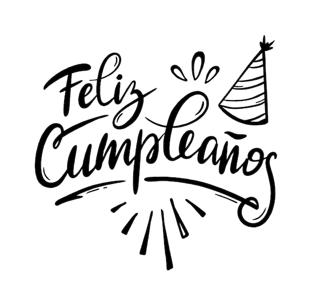 imagenes de letras de feliz cumpleaños