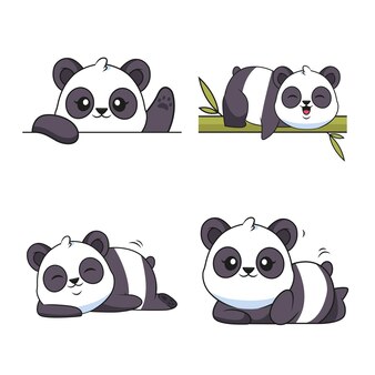 imagenes de pandas en dibujo