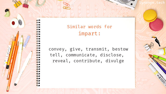 impart synonym