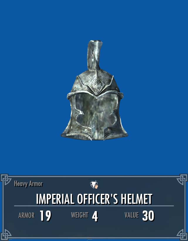 imperial officer helmet skyrim