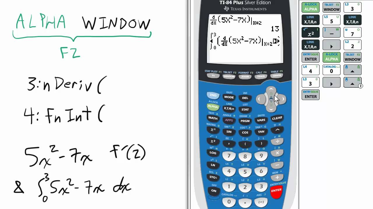 indefinite integral ti 84