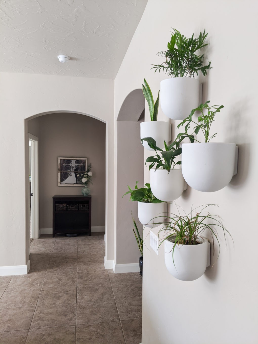 indoor wall flower pots