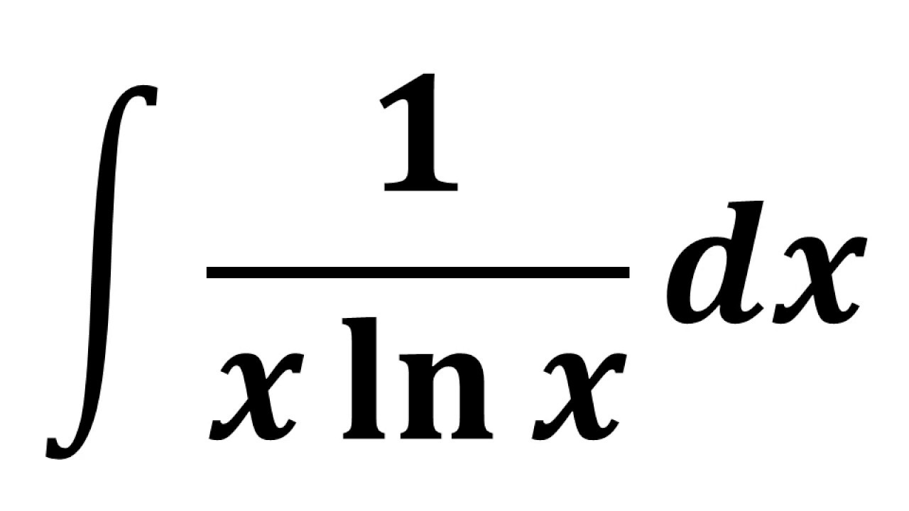 integrate 1 x ln x