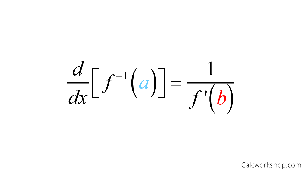 inverse functions calc