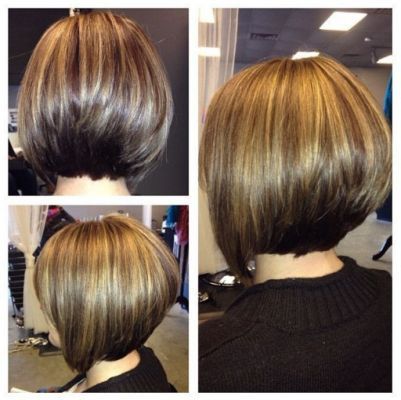 inverted bob pictures of front and back