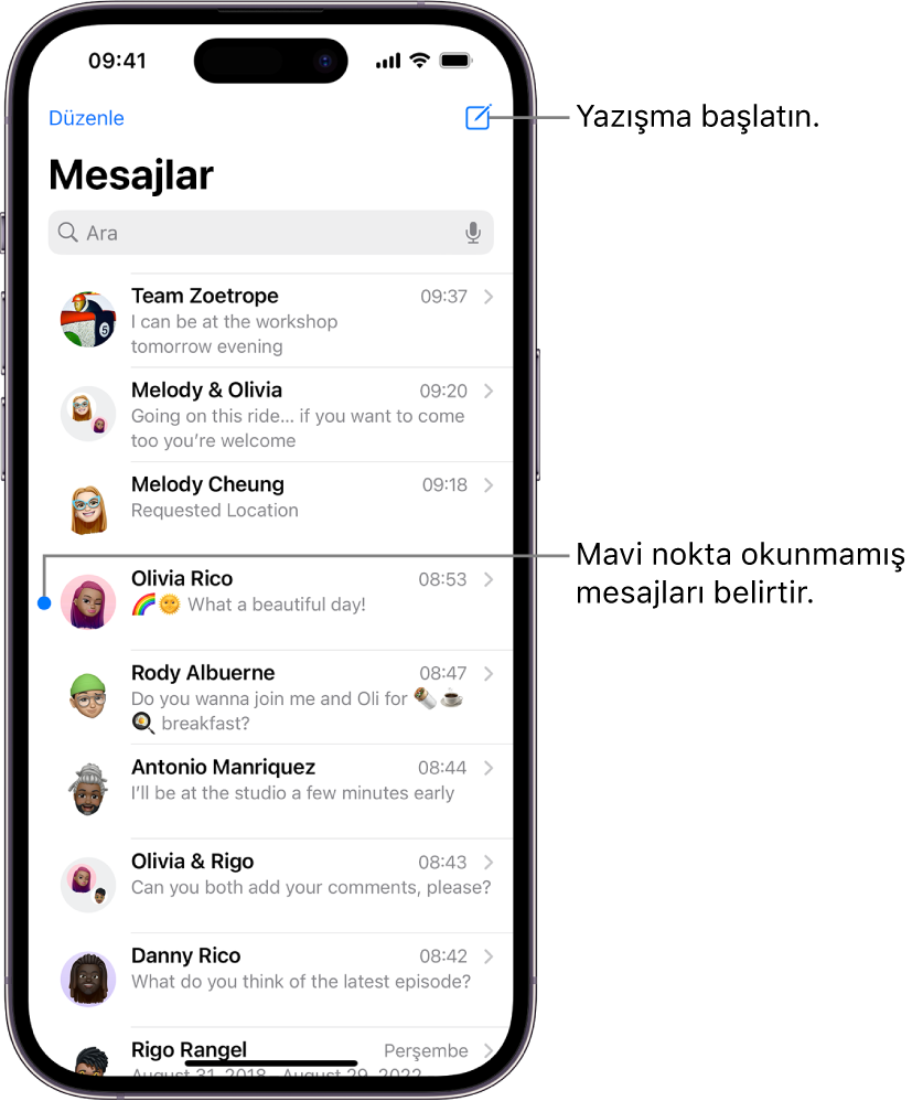 iphone mesaj merkez numarası nerede