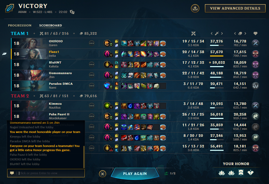 irelia aram build