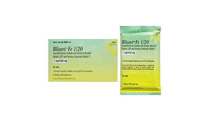 is blisovi fe 1/20 a combination pill