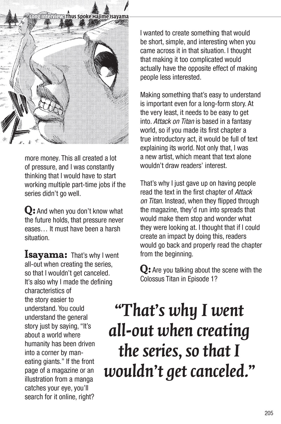 isayama hajime interview