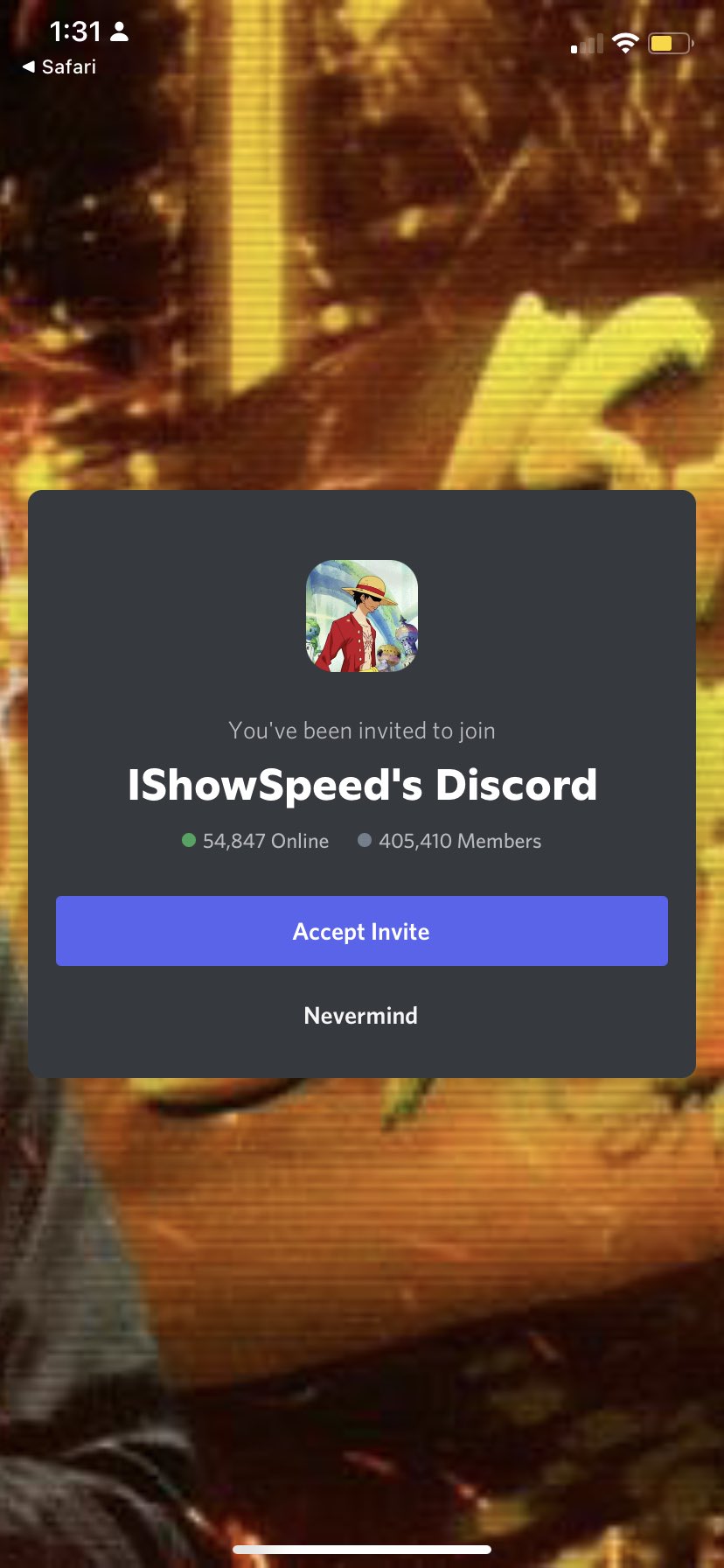 ishowspeed discord