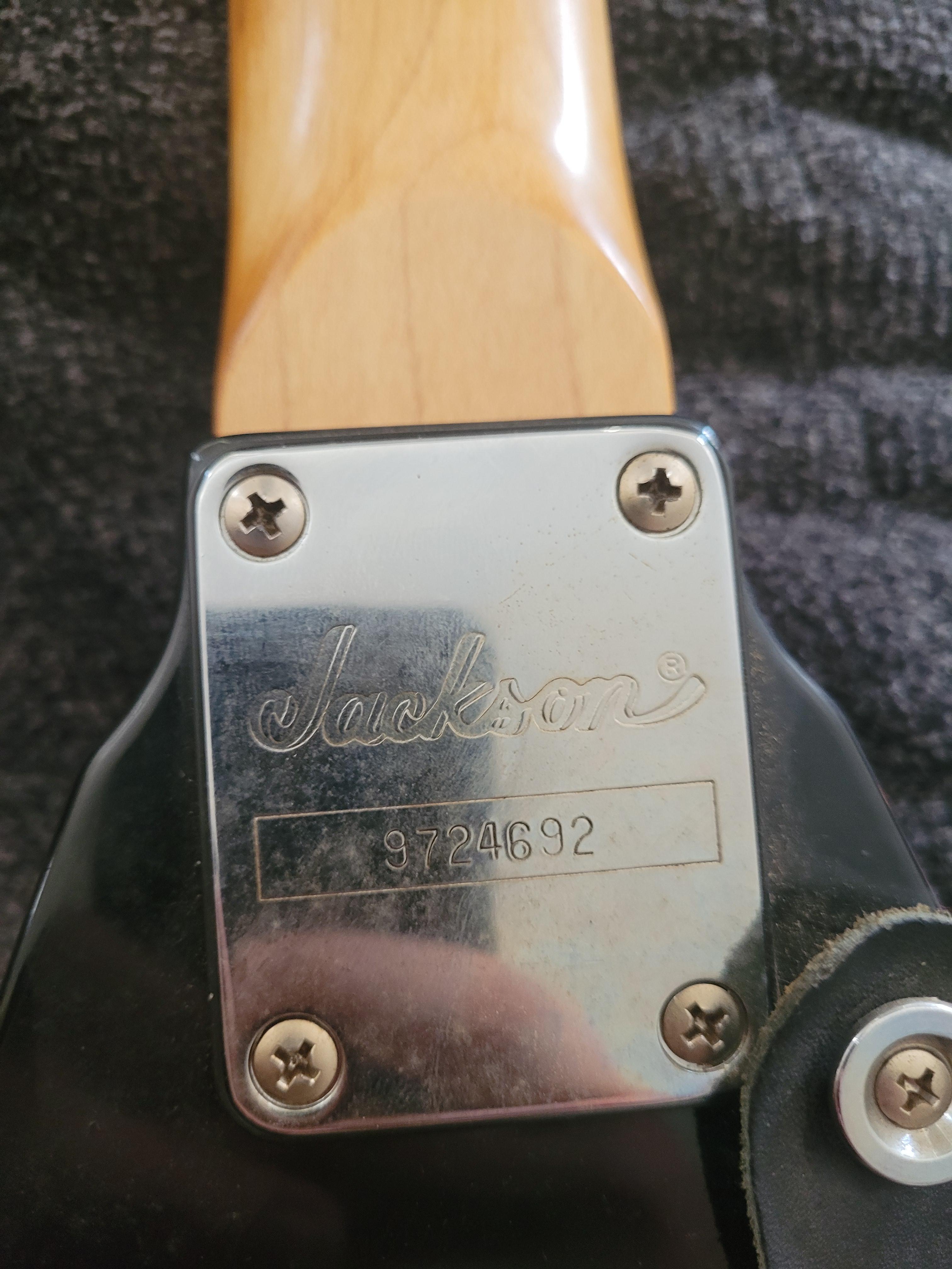 jackson guitar serial number lookup