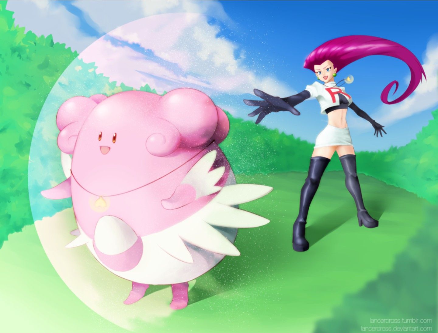 jessie and blissey