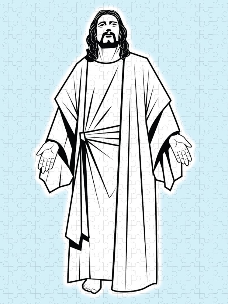 jesus christ drawing