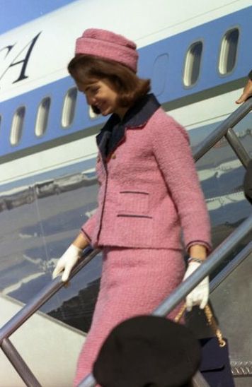 jfk wife pink dress