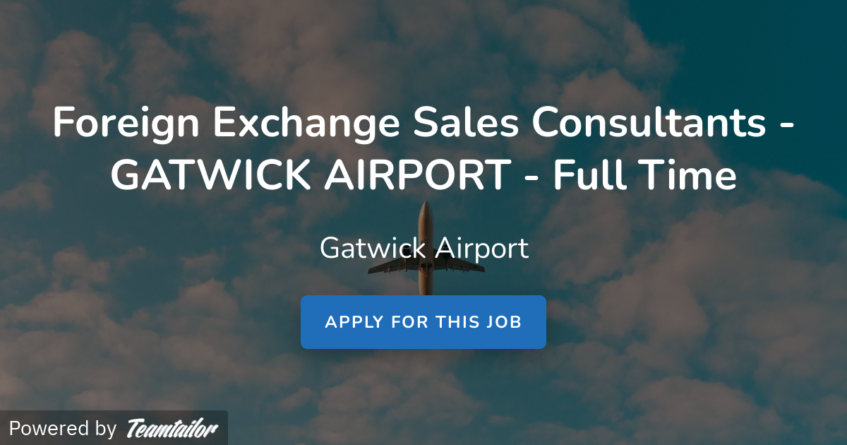 jobs at gatwick airport full time