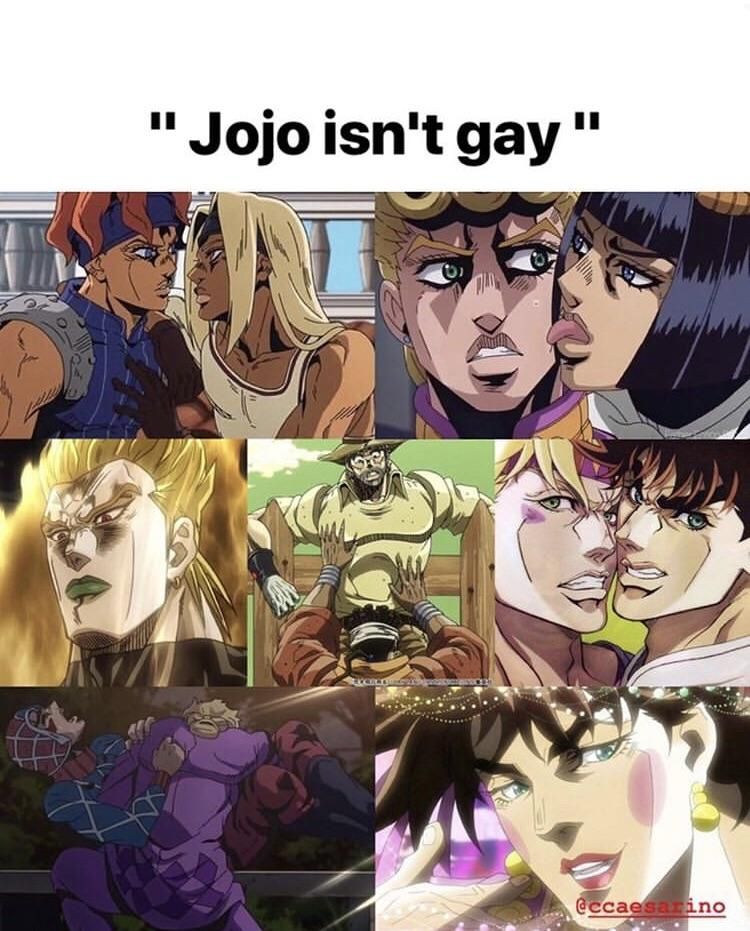 jojo gay meme