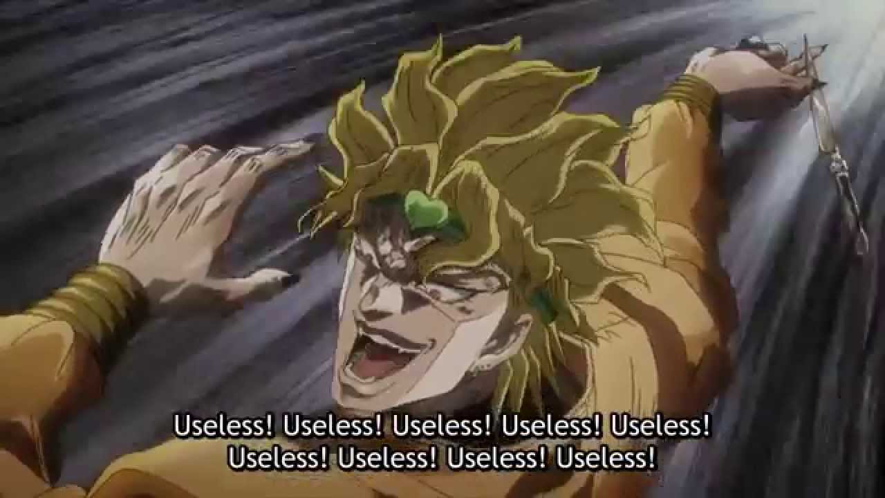 jojo useless meme