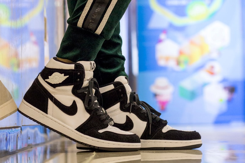 jordan 1 on feet