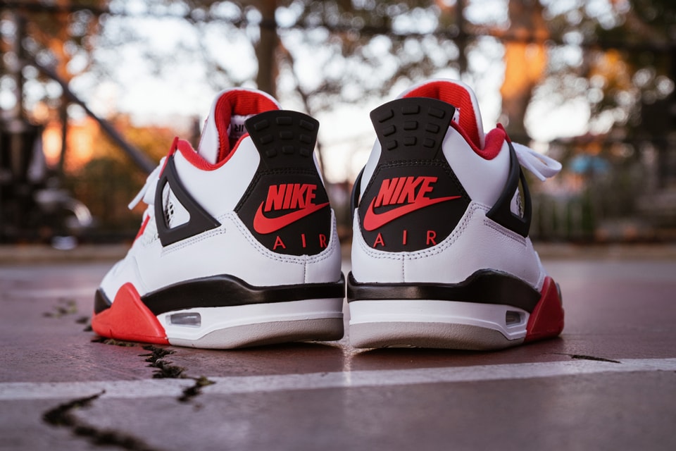 jordan 4s fire red