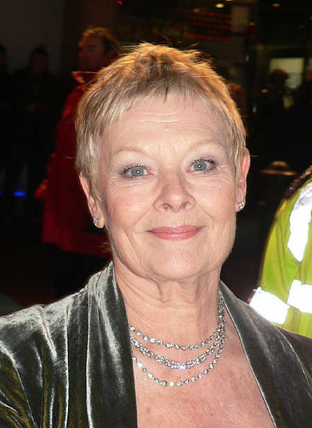 judi dench hairstyle