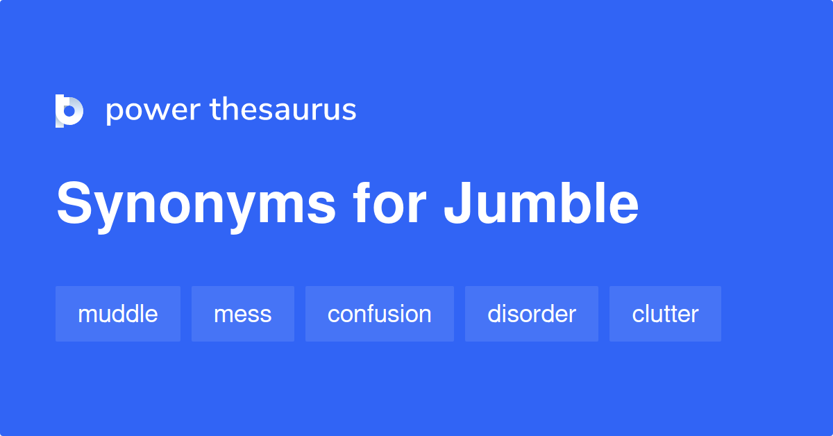 jumble synonym