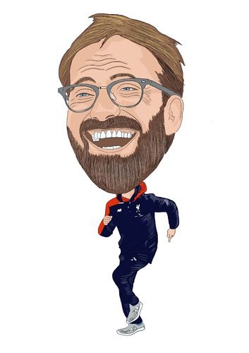 jurgen klopp cartoon images