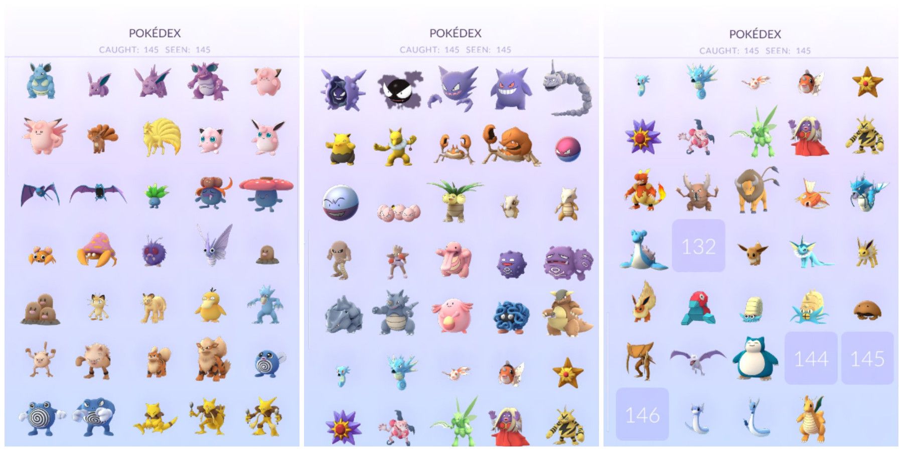 kanto pokédex pokémon go