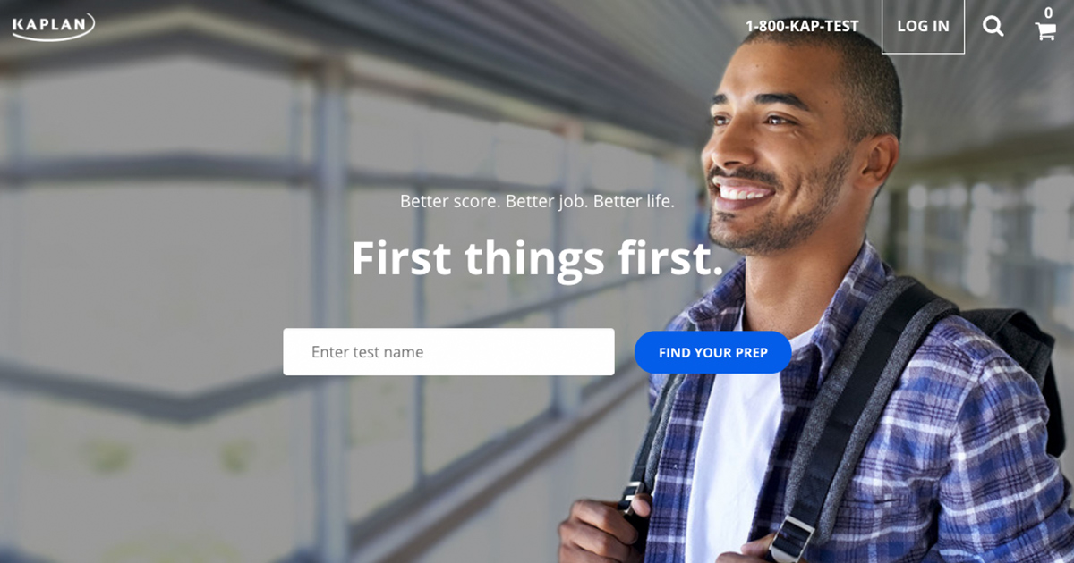kaplan test prep login