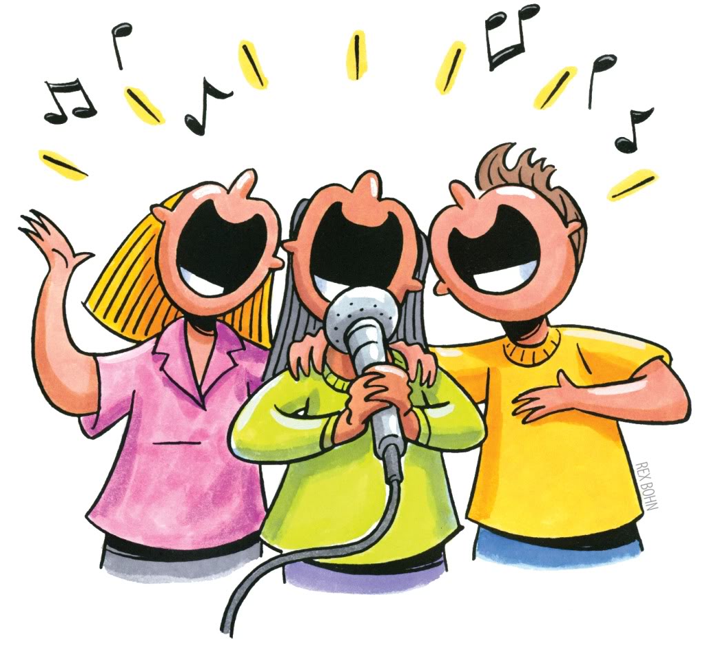 karaoke clipart