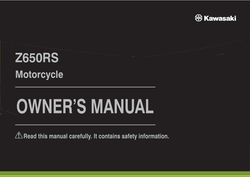 kawasaki owners manuals