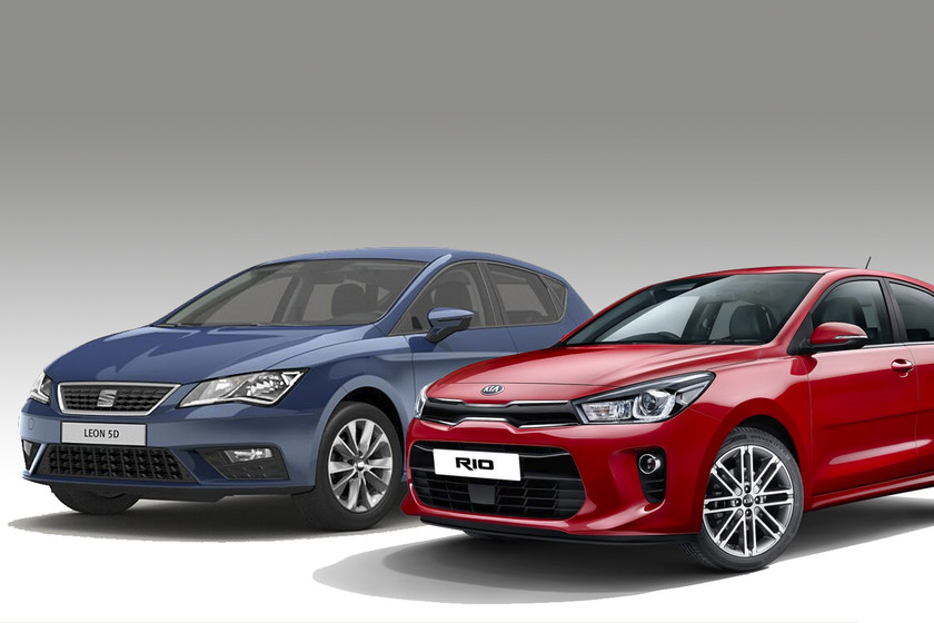 kia rio vs seat ibiza 2018