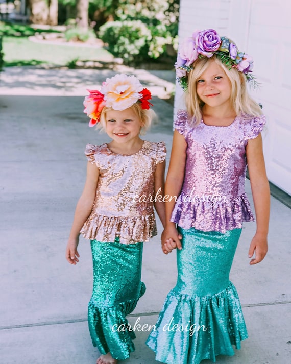 kids mermaid costume