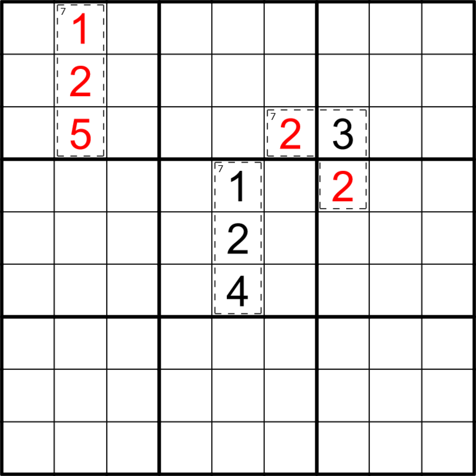 killer sudoku combinations