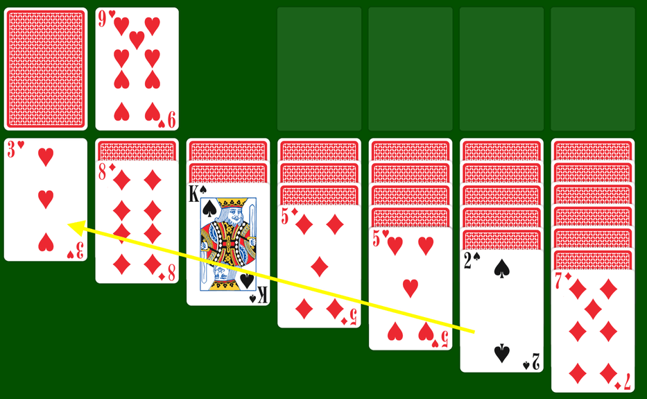 klondike solitaire turn 1 online free