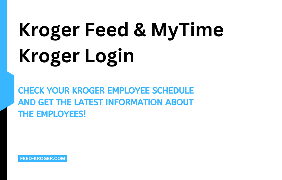 kroger feed employee login