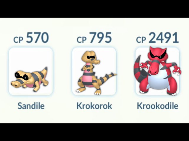 krokorok evolution