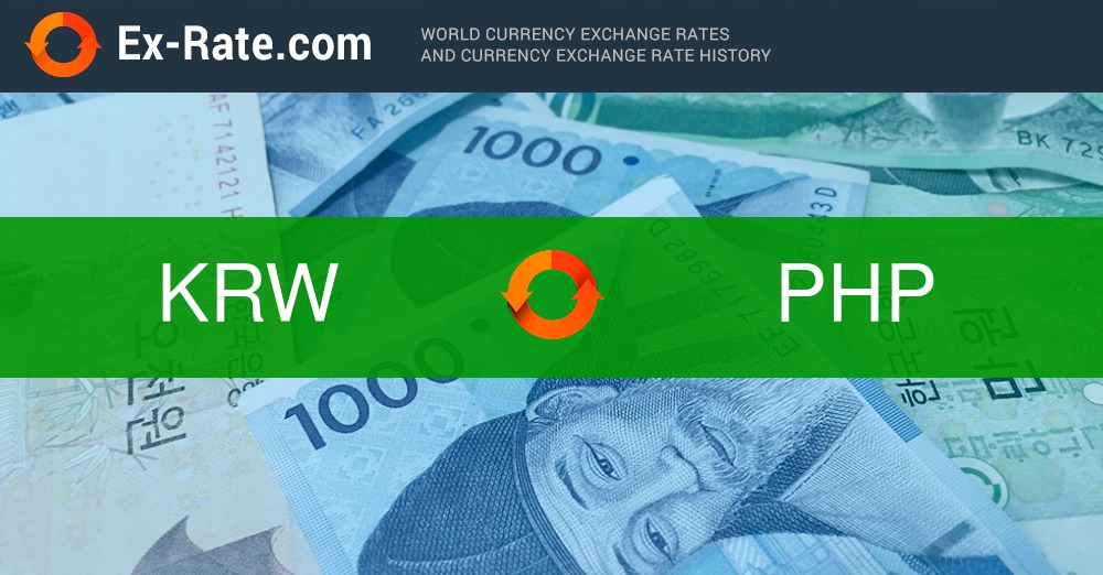 krw to philippine peso