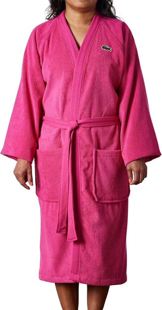 lacoste bathrobe