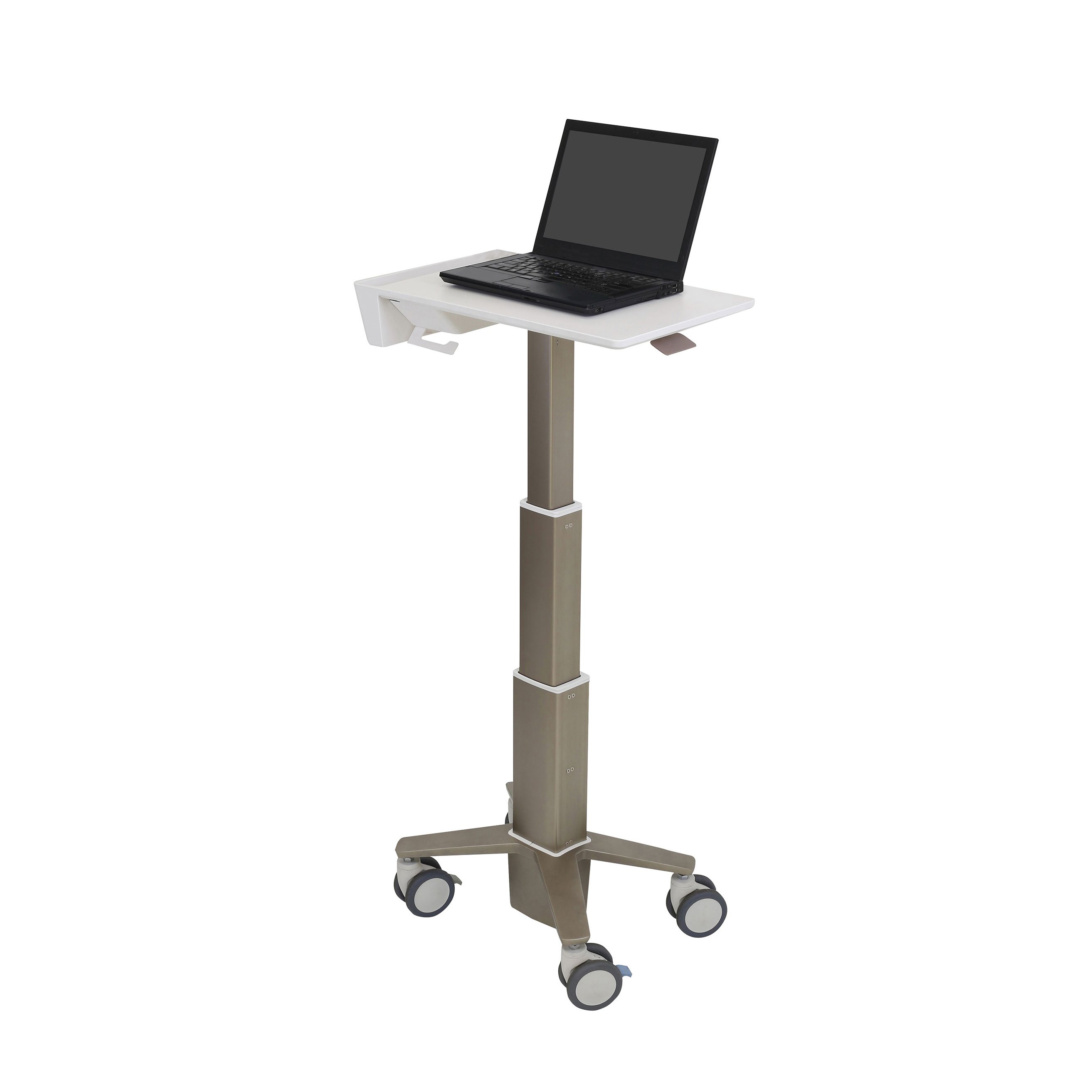 laptop cart on wheels