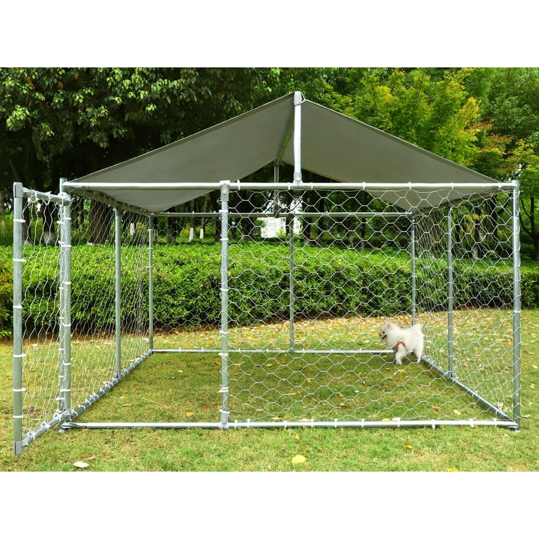 large outdoor kennel