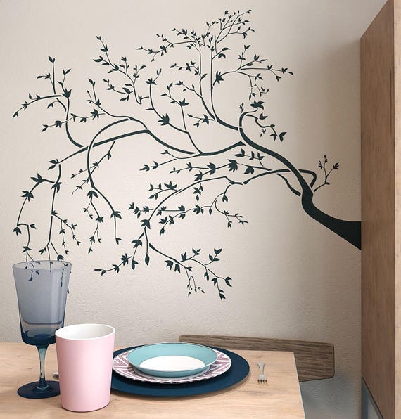 large tree stencil