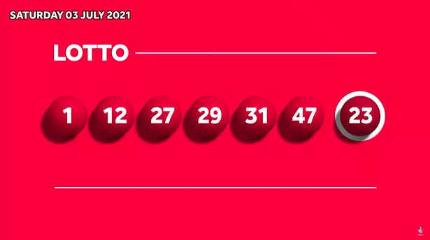 last saturday lotto results