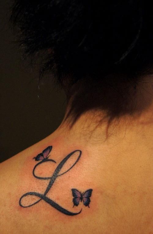 lasya name tattoo