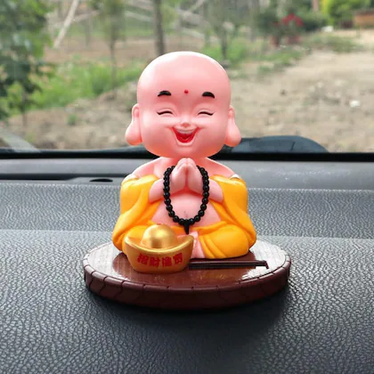 laughing buddha moving head