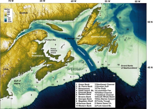 laurentian abyss location